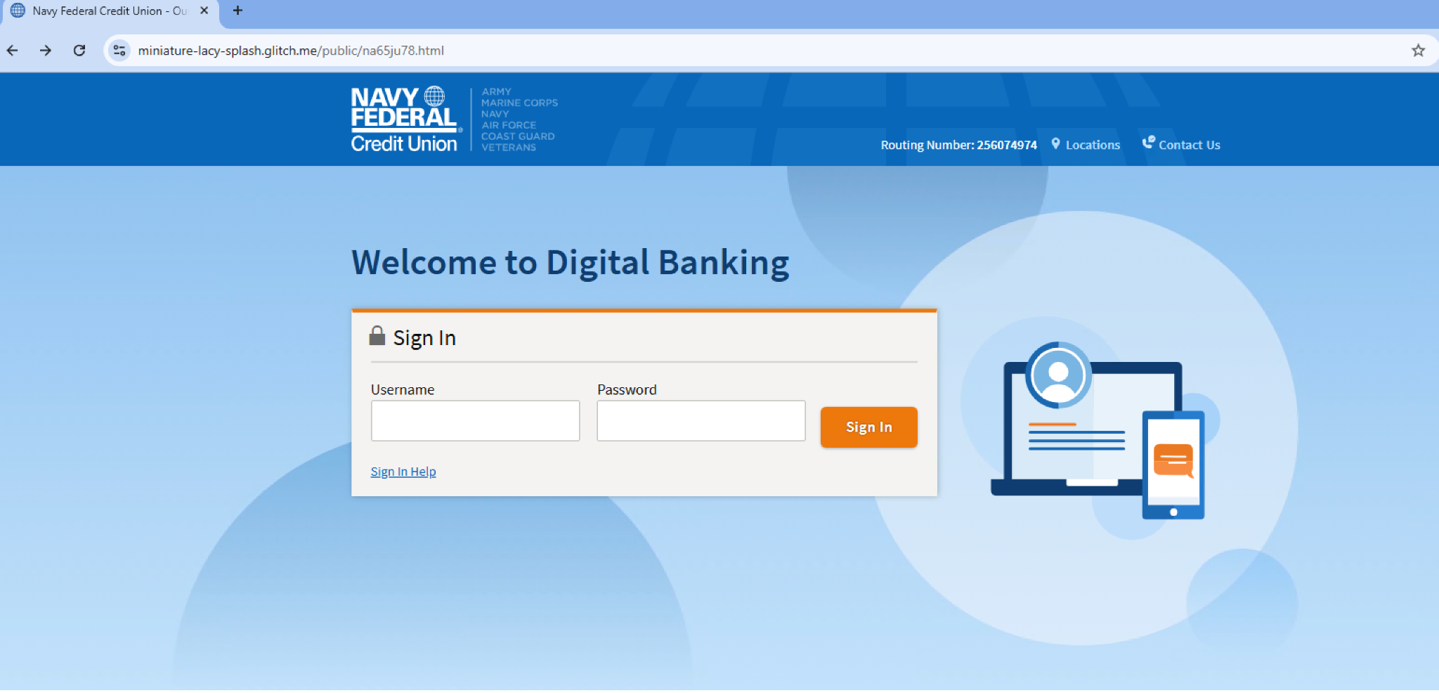 Glitch Phishing, MFA Bypass