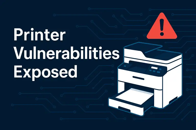 MFP Vulnerabilities, Printer Security