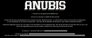 Anubis Ransomware, Data Wiper