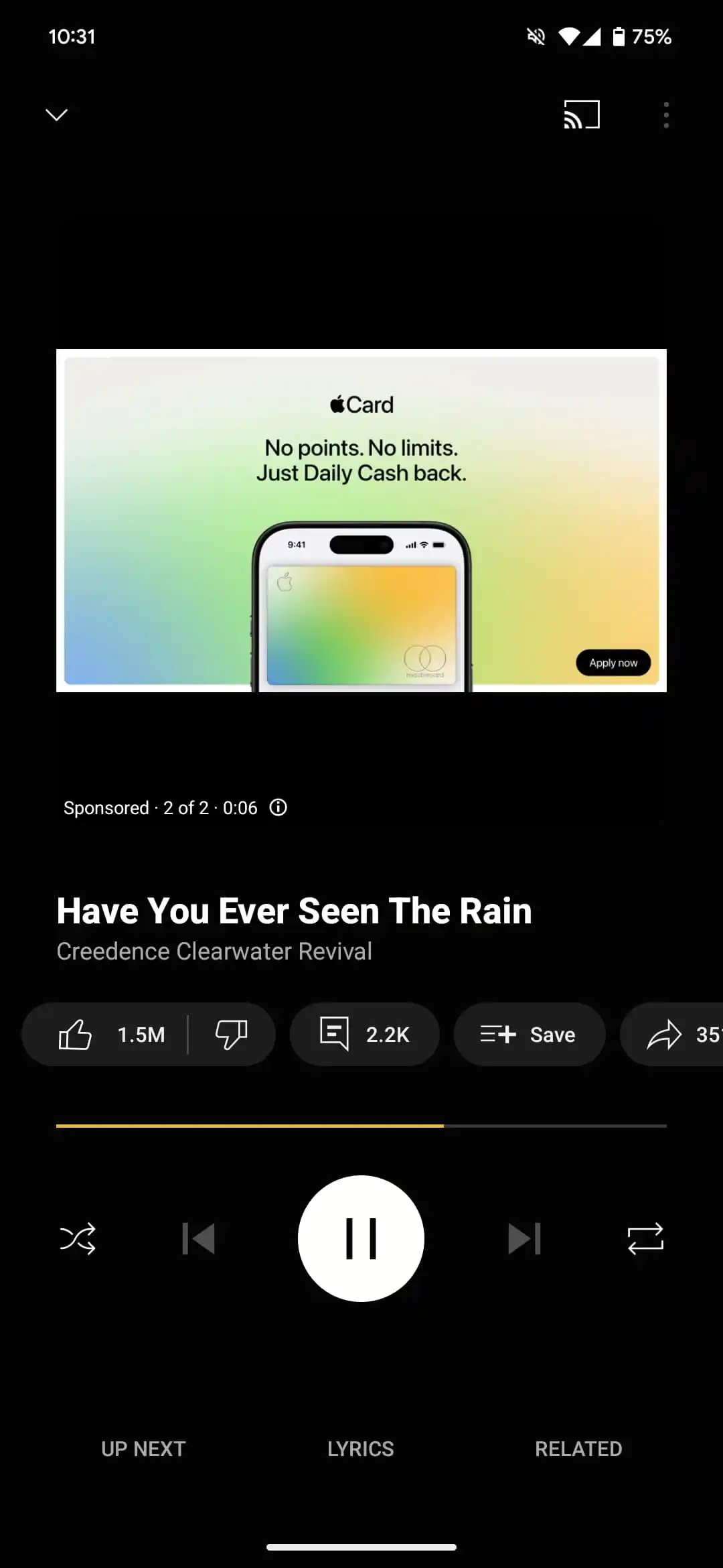YouTube Music Ads