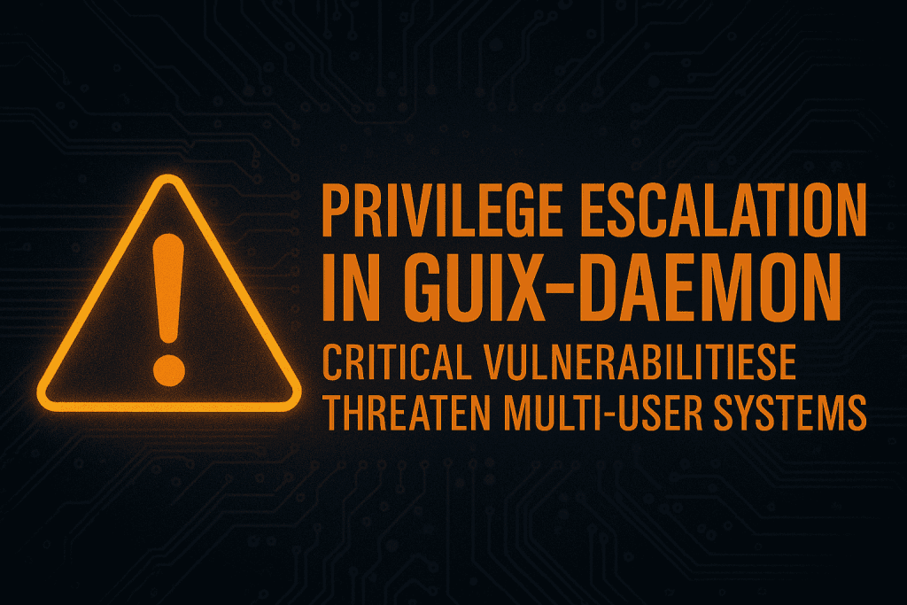 Guix Daemon, Privilege Escalation