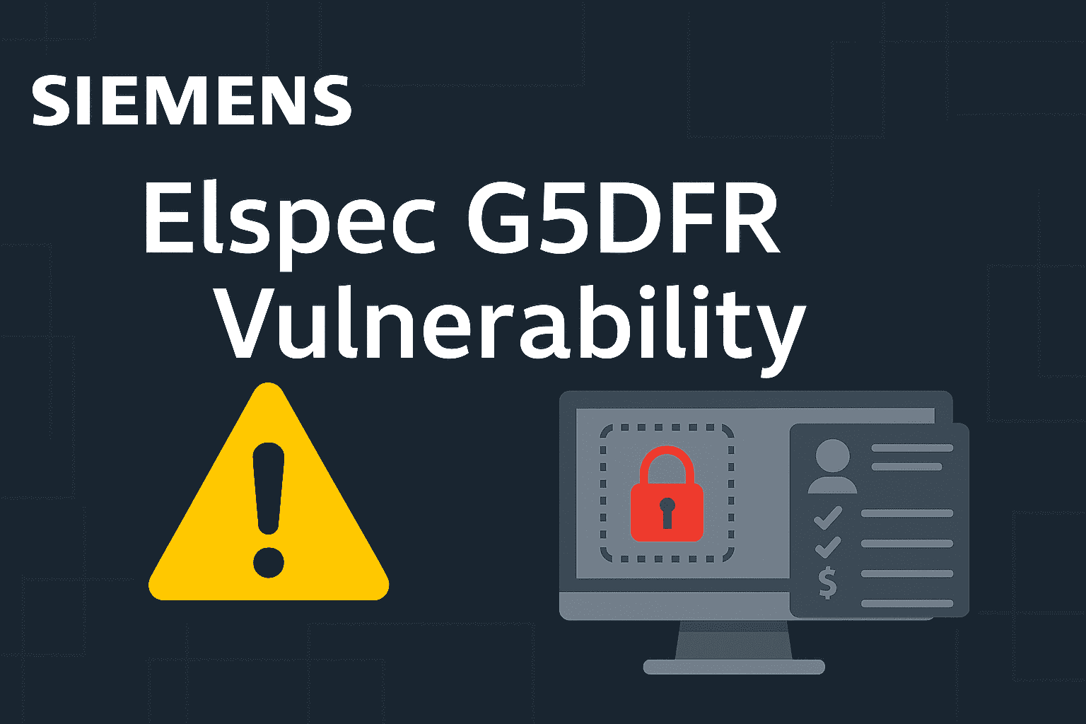 Siemens Energy, Critical Vulnerability CVE-2025-40585