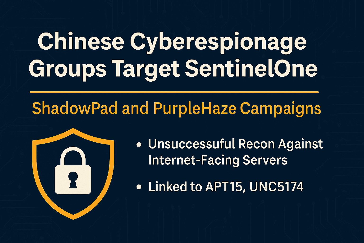 China-nexus, Cyber-espionage