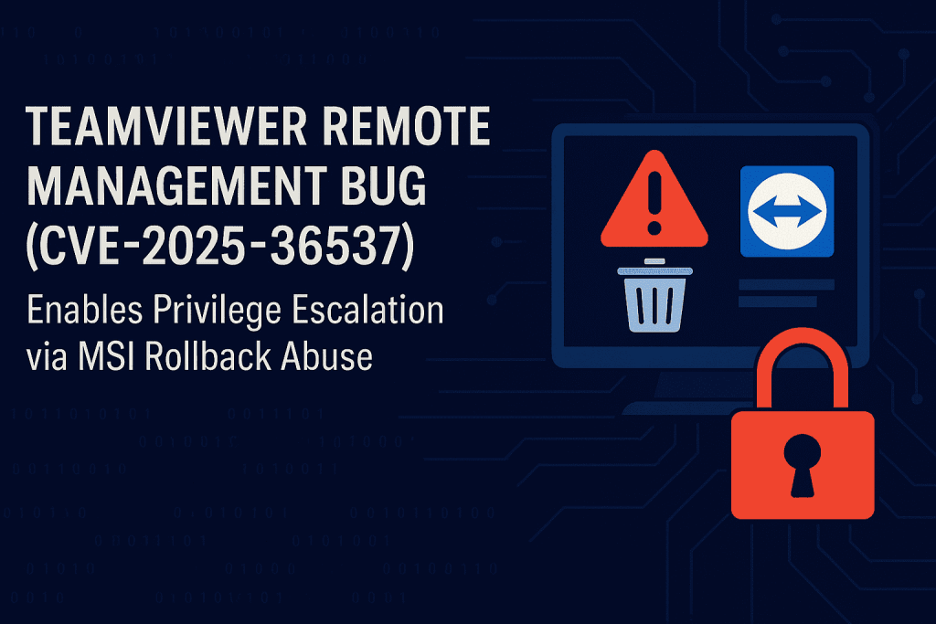 TeamViewer Vulnerability, Privilege Escalation