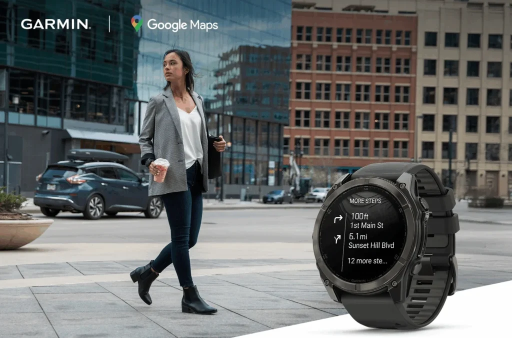 Garmin, Google Maps
