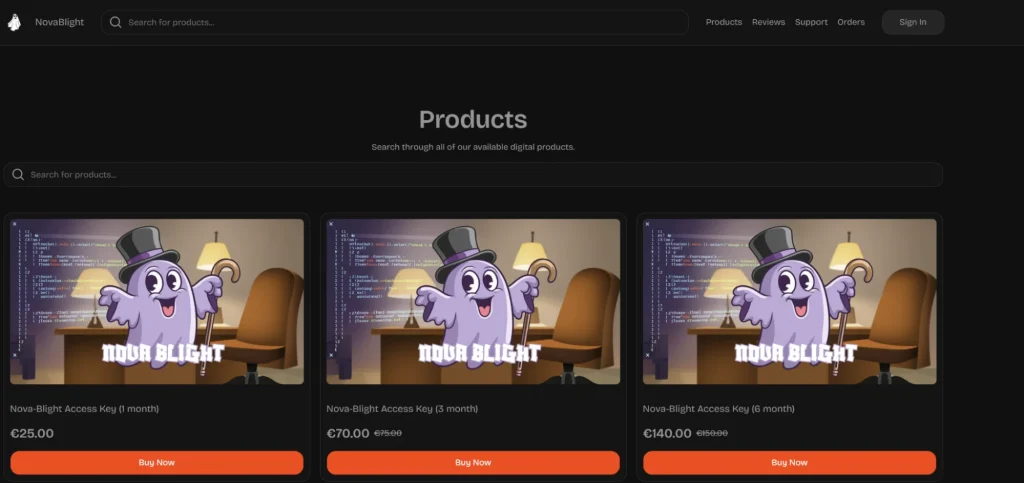 NOVABLIGHT, Infostealer MaaS
