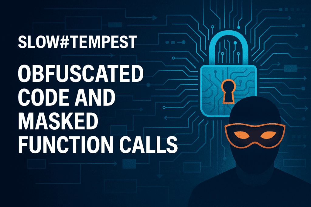SLOW#TEMPEST, Malware Obfuscation