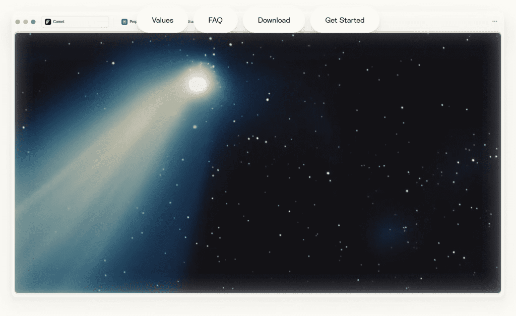 Perplexity Comet, AI Browser