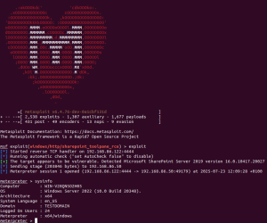 Metasploit Module Released for Actively Exploited Microsoft S…