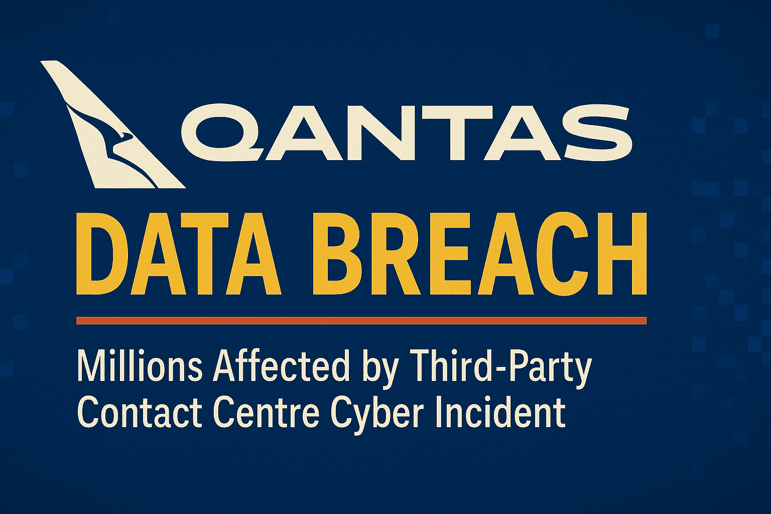Qantas Data Breach, Cyberattack