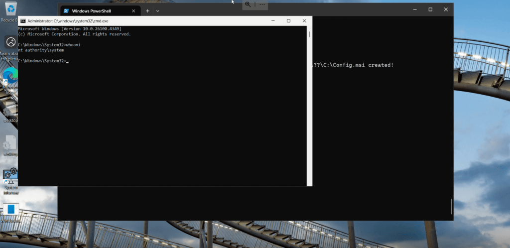Windows Update, Privilege Escalation