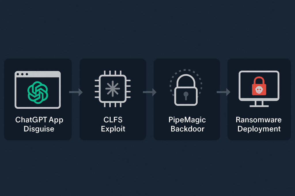 PipeMagic, Ransomware