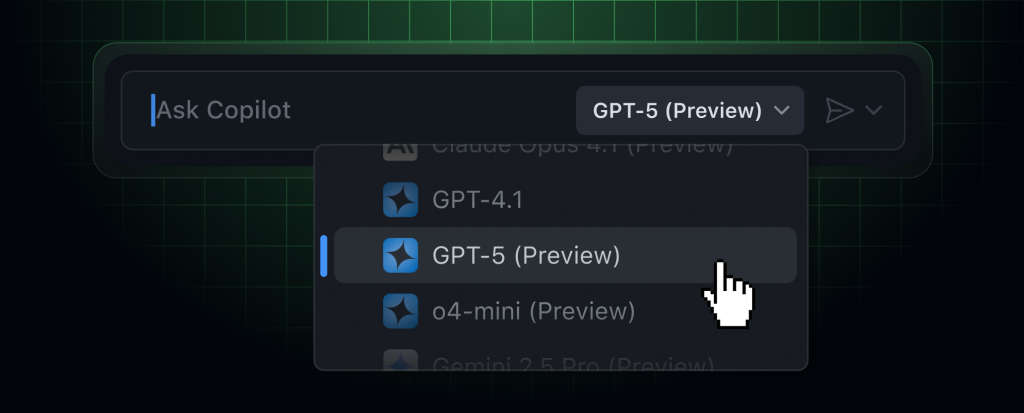 Visual Studio Code, GPT-5