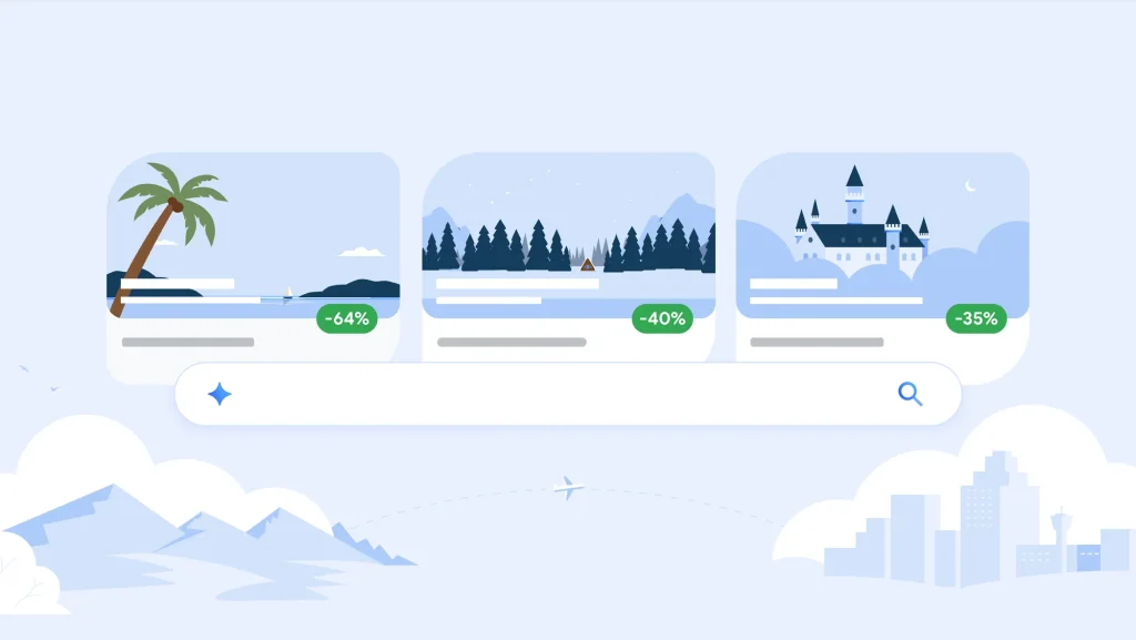 Google Flights, AI travel