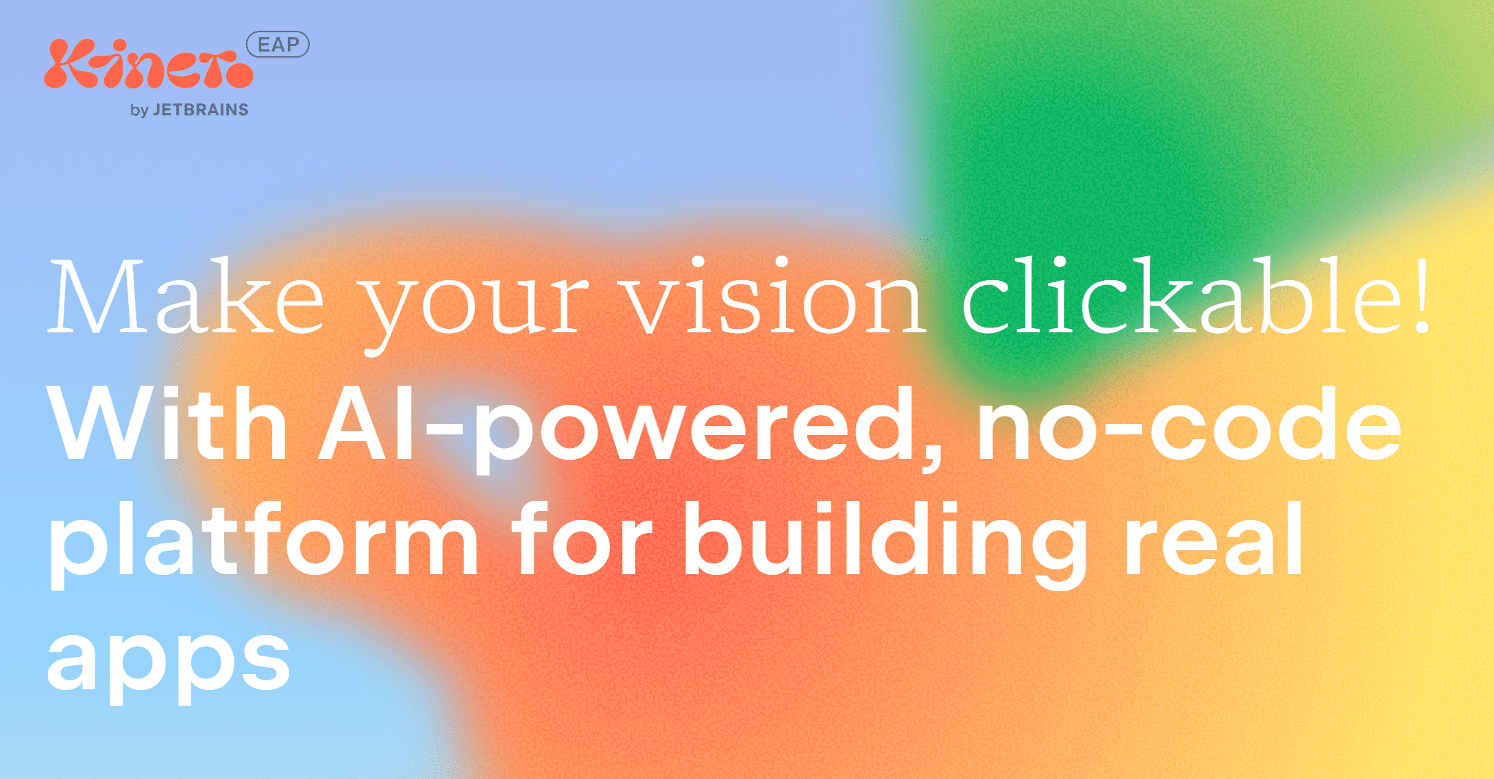 JetBrains Kineto, No-Code Platform