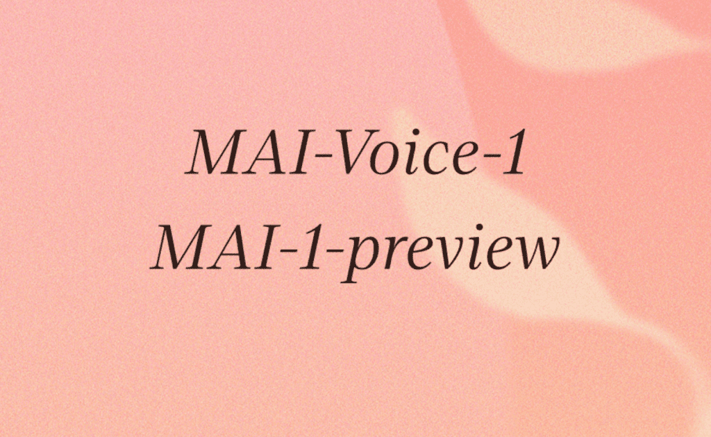Microsoft AI, MAI-1-preview