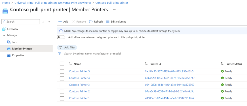Universal Print, Cloud Printing