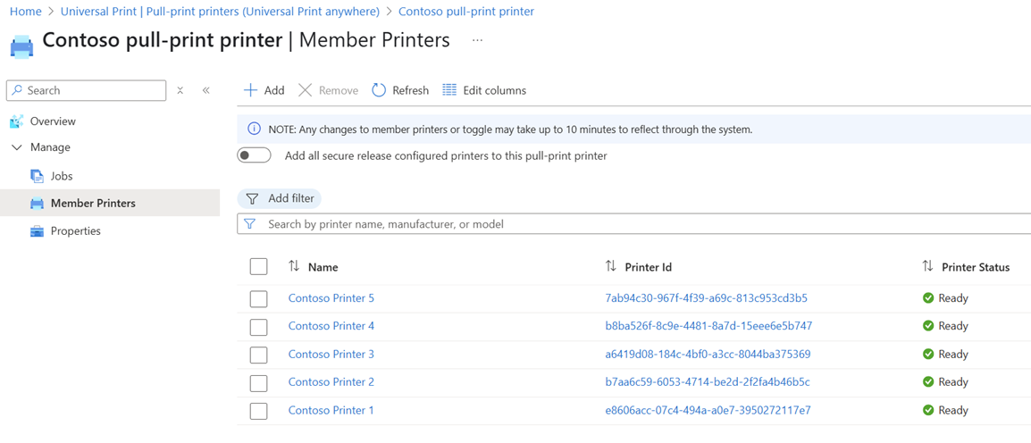 Universal Print, Cloud Printing