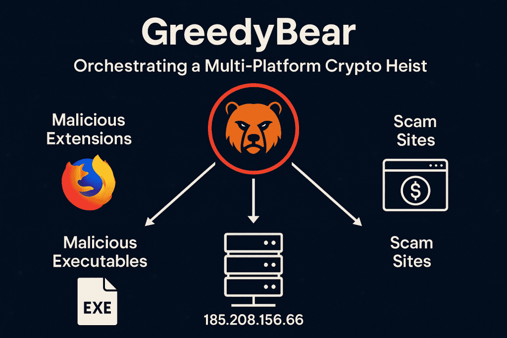 GreedyBear, Cryptocurrency Theft