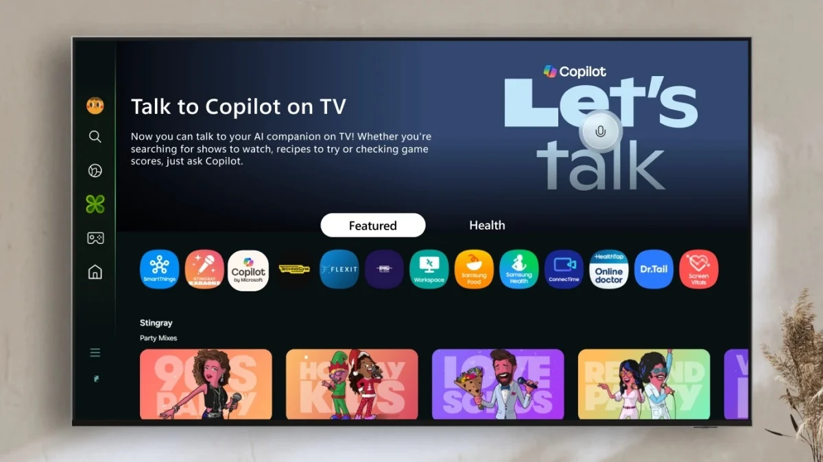 Microsoft Copilot, Samsung TVs