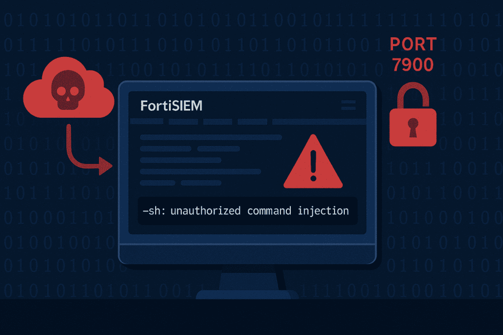 FortiSIEM, Command Injection CVE-2025-25256