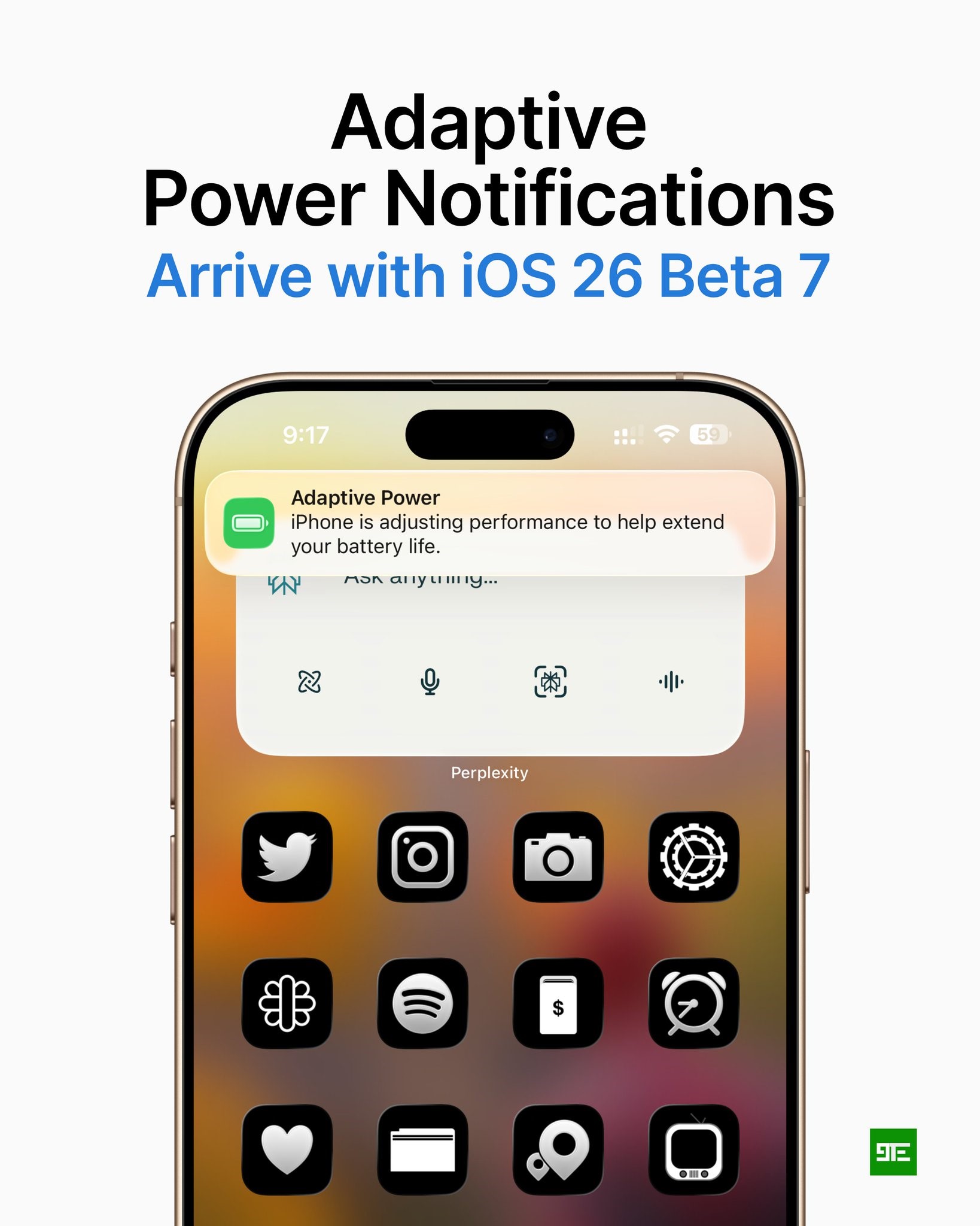 iOS 26 Adaptive Power