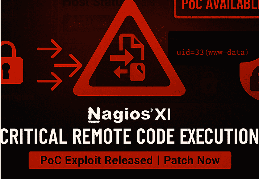 Nagios XI, remote code execution