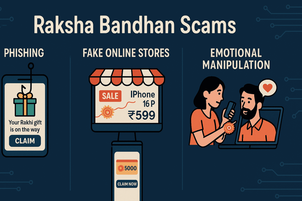 Raksha Bandhan Scams, Phishing Campaigns