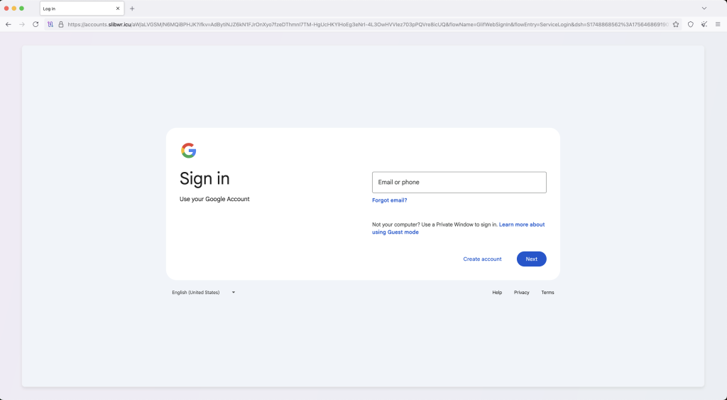 VoidProxy Phishing