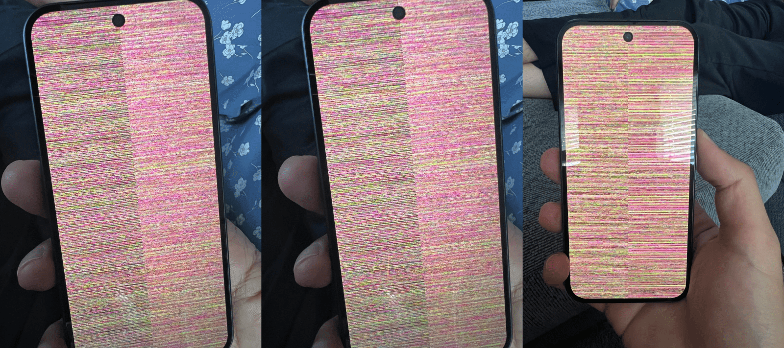 Google Pixel 10, screen issue