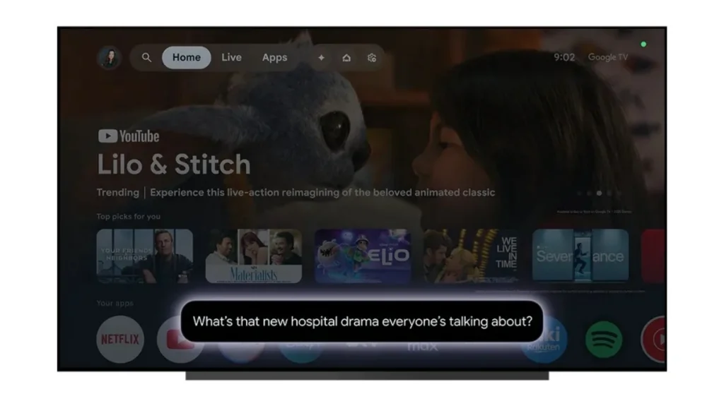 Google TV Gemini