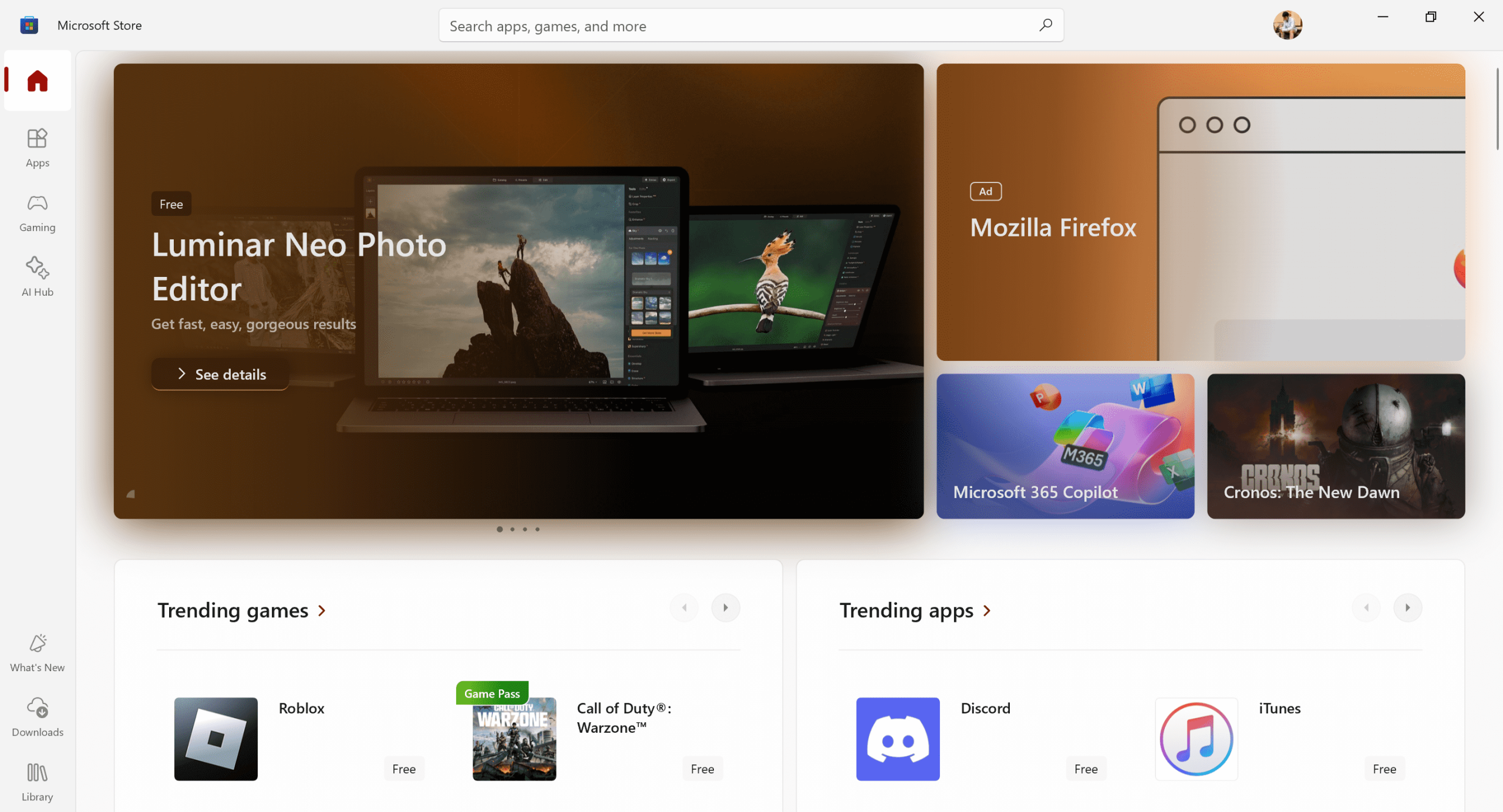 Microsoft Store, app publishing
