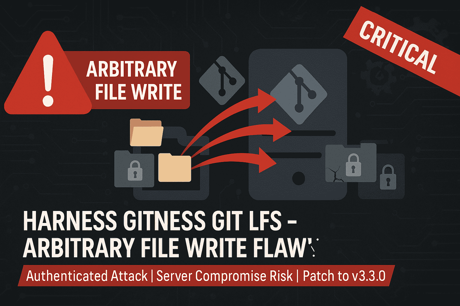 Harness Gitness, arbitrary file write