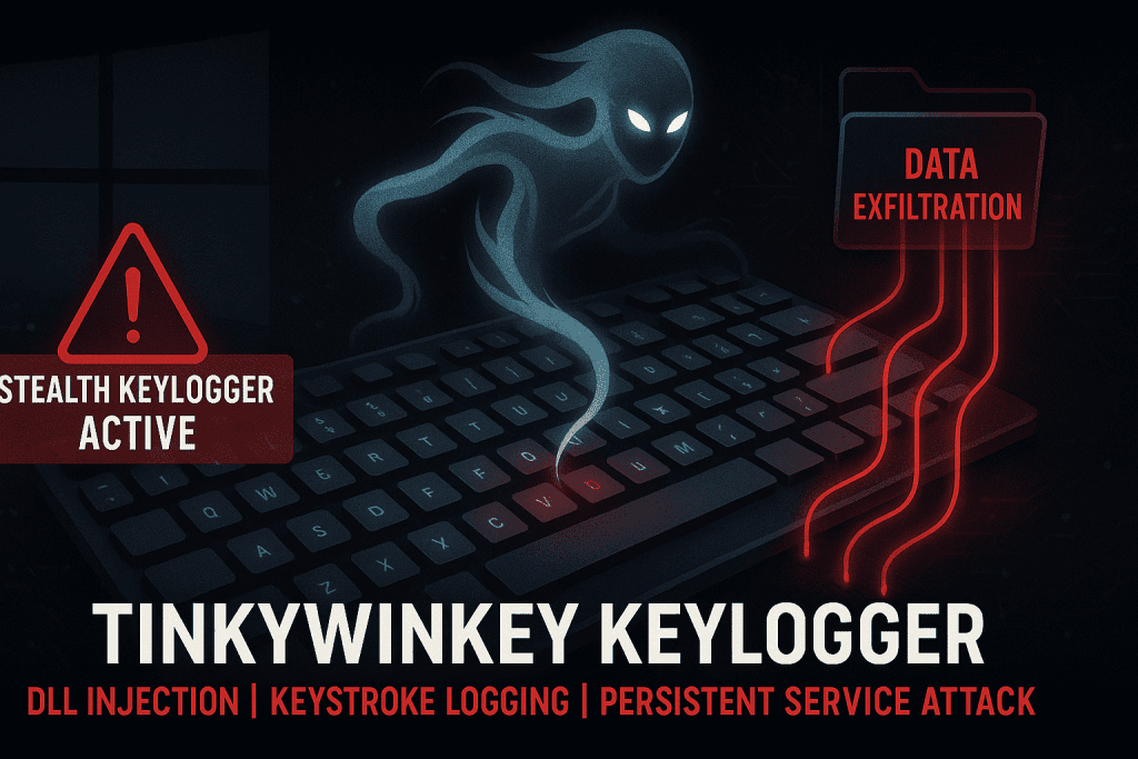 TinkyWinkey Keylogger, Windows malware