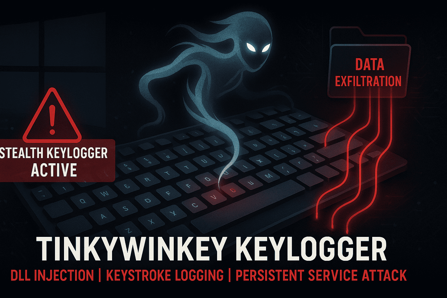 TinkyWinkey Keylogger, Windows malware