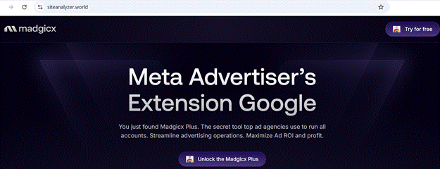 Chrome extension, Meta advertisers