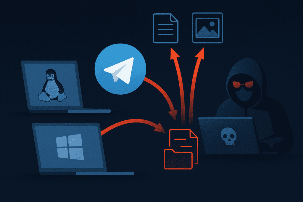 ZynorRAT, Telegram malware
