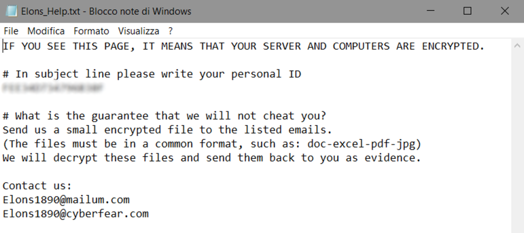Oracle Database, ransomware attack