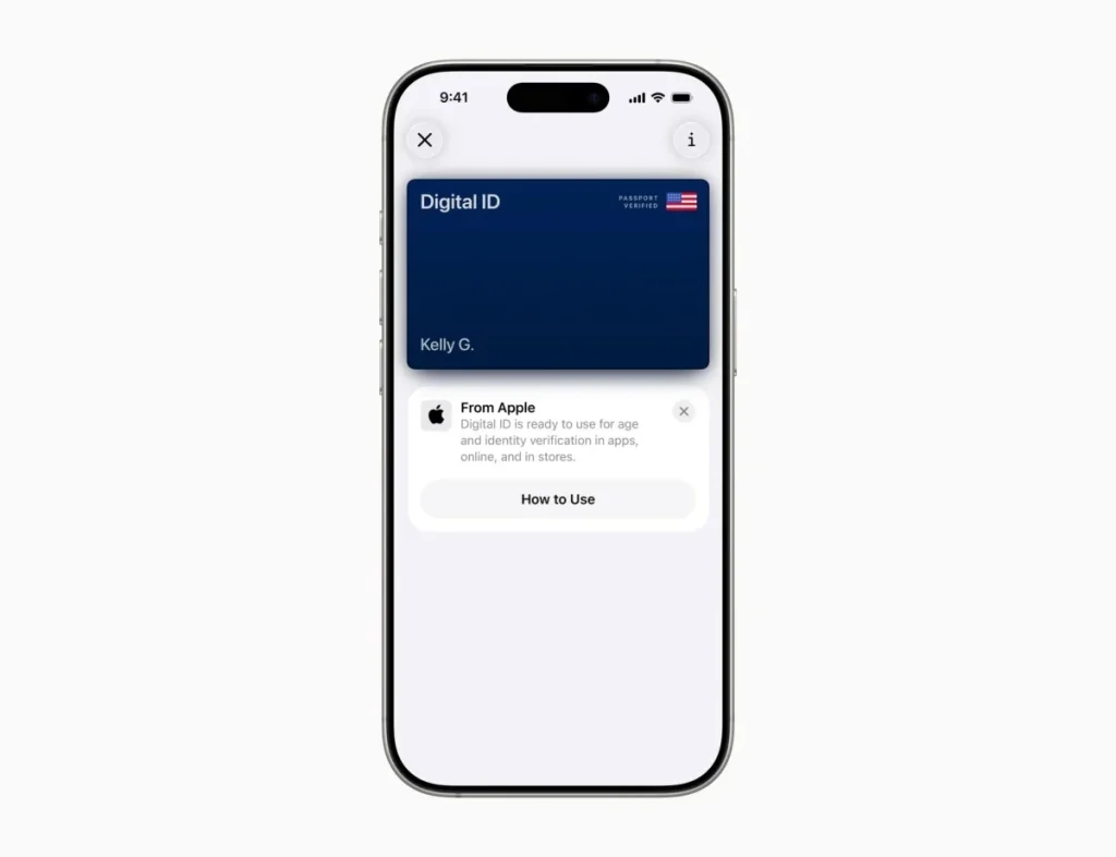 iOS 26.1, RCS E2EE Apple Wallet, digital passport