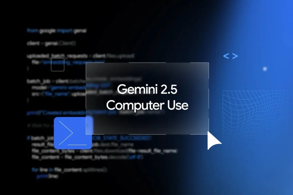 Gemini Computer Use, Web Automation
