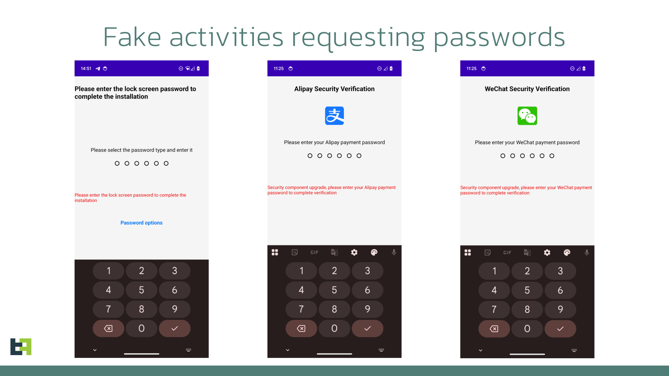 Datzbro Android Trojan, Senior Scam