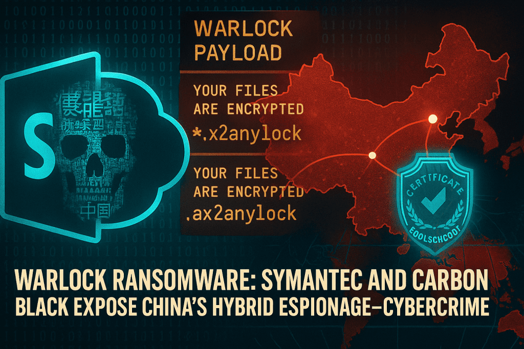 Warlock Ransomware, SharePoint Zero-Day