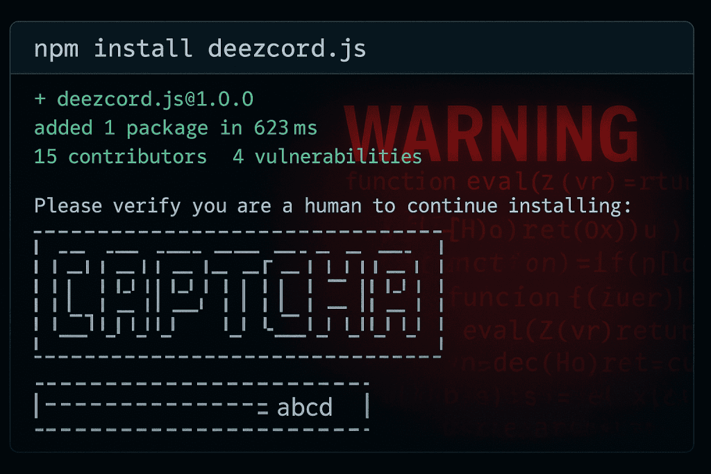 npm Typosquatting, PyInstaller Stealer