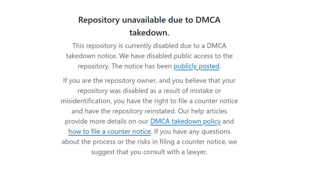 Apple DMCA, App Store Source Code