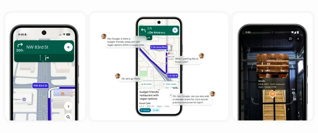 Gemini in Google Maps, Conversational Navigation