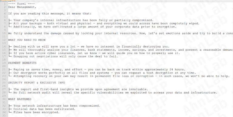 Yurei Ransomware, GoLang ChaCha20