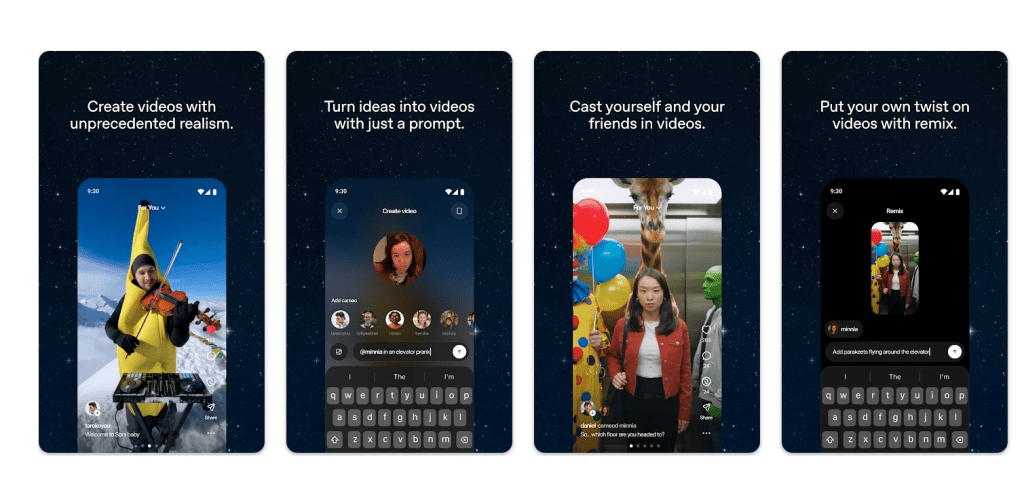 Sora Android, AI Video Generation