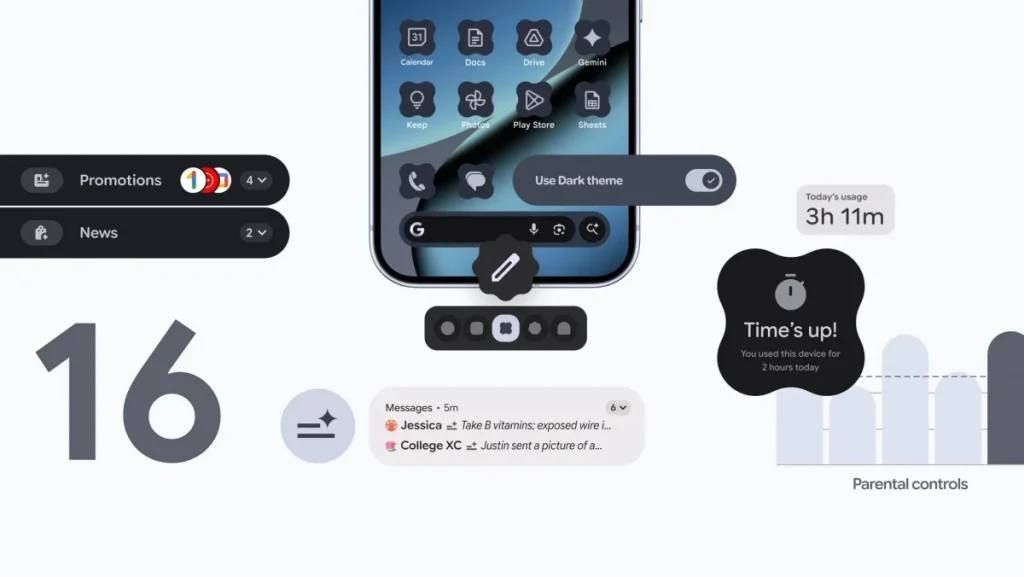 Android 16 Accessibility AI AI Notification Summaries